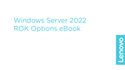Windows Server 2022 ROK Options eBook